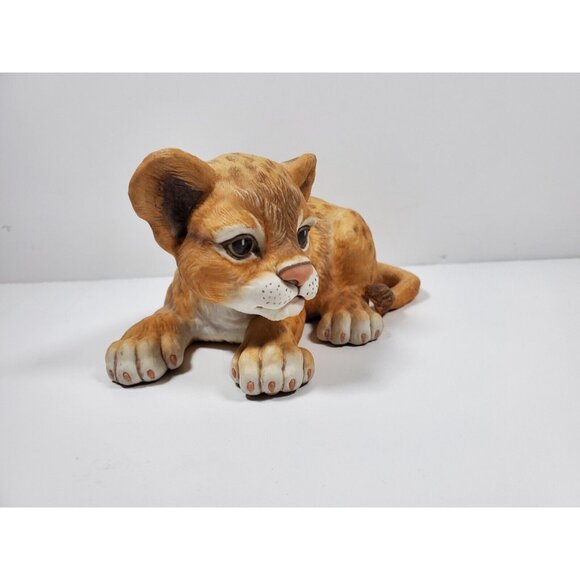 Edward Boehm Signed Autograph Lion Cub 400-93 Porcelain Figure‎ - Picture 7 of 7